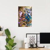 Verwandte Blüten Poster (Heimbüro)