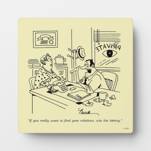 Verwandte finden fotoplatte (Vorderseite)