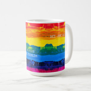 Verwandtes Datum Funny Hello Pension Künstlerische Kaffeetasse