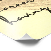 Verwechseln Sie Karriere und Leben nicht Fotodruck (Ecke)