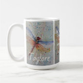 Verwegene Libelle Kaffeetasse (Links)