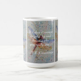 Verwegene Libelle Kaffeetasse