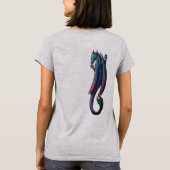 Verwegener Drache T-Shirt (Rückseite)