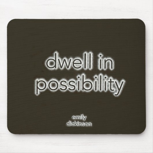 Verweilen Mousepad (Vorne)