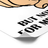 Verweisen Sie auf Idioten Funny Poster (Ecke)