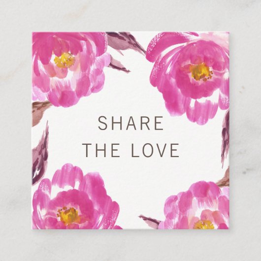 Verweisen Sie ein Empfehlungskarte (Vorderseite)