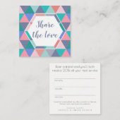 Verweisen Sie eine Empfehlungskarte (Vorne/Hinten)