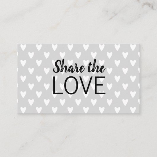 Verweisen Sie eine modische moderne graue Visitenkarte (Vorderseite)