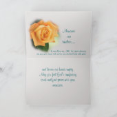 Verwelktes Rosen-Beileid Karte-fertigen jede Karte (Innenseite)