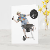 Verwenden eines Grills Karte (Gelbe Blume)