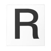 Verwenden Sie das Bild oder den Logo-Editor Notizblock (Vorderseite)