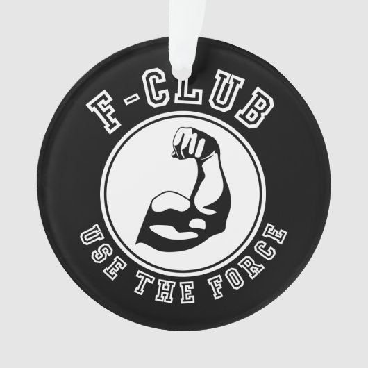 Verwenden Sie die Kraft Ornament (Vorderseite)