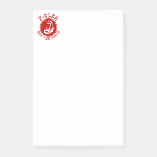 Verwenden Sie die Kraft Post-it Klebezettel