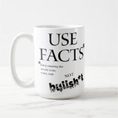 VERWENDEN SIE DIE WIRKLICHKEIT WAHRHEIT NICHT BULL KAFFEETASSE (Links)