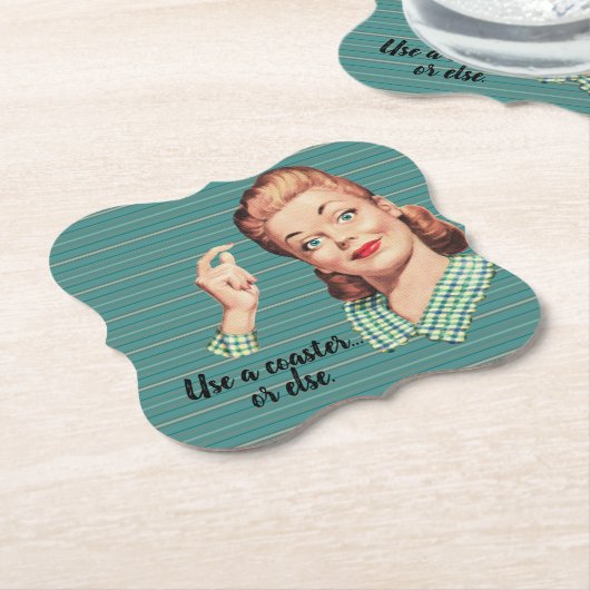 Verwenden Sie einen Untersetzer, oder sonst. Unter Untersetzer (angewinkelt)