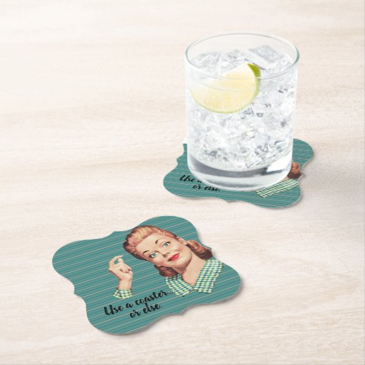 Verwenden Sie einen Untersetzer, oder sonst. Unter Untersetzer (Vor Ort)