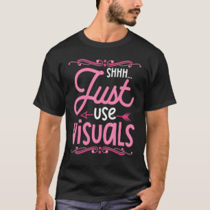 Verwenden Sie einfach Visuals besondere Bildung SP T-Shirt