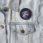 Verwenden Sie es - farbenfrohe Splash-Gehirn Button (Beispiel)