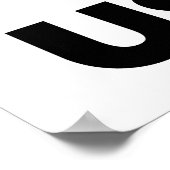 Verwenden Sie es - Gehirndesign Poster (Ecke)