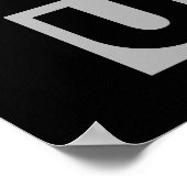 Verwenden Sie es - Gehirndesign Poster (Ecke)