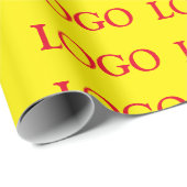 Verwenden Sie Ihr Bild oder Logo Geschenkpapier (Rolleneckpunkt)