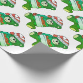 Verwenden Sie Ihr Bild oder Logo "Weihnachtsverpac Geschenkpapier (Ecke)