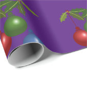 Verwenden Sie Ihr Bild oder Logo "Weihnachtsverpac Geschenkpapier (Rolleneckpunkt)