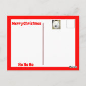 Verwenden Sie Ihr Foto Weihnachten Postkarte (Rückseite)