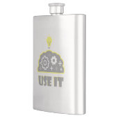 Verwenden Sie Ihr Gehirn Flachmann (Links)