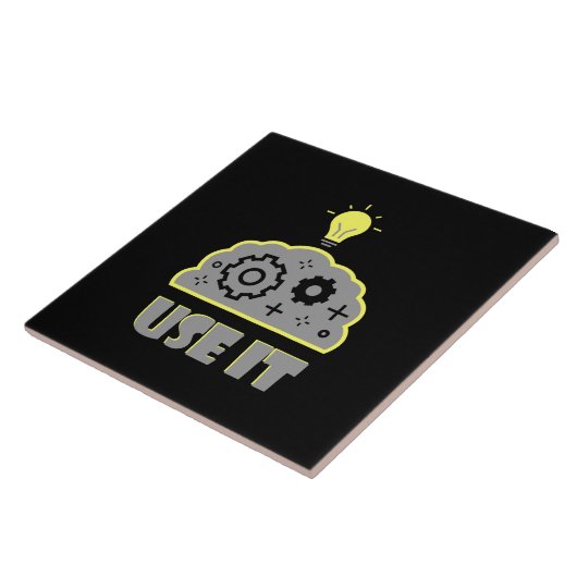 Verwenden Sie Ihr Gehirn Fliese (Seite)