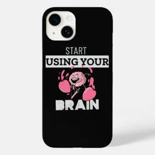 Verwenden Sie Ihr Gehirn Funny Brain Design Case-Mate iPhone 14 Hülle