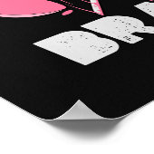 Verwenden Sie Ihr Gehirn | Funny Brain Design Poster (Ecke)