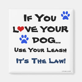 Verwenden Sie Ihr Leash Magnet