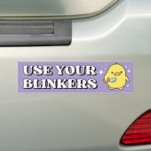 Verwenden Sie Ihre Blinkers Funny Duck Meme Autoaufkleber (Auf Auto)