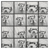 Verwenden Sie Ihre Favorite 9 Fotos - Schwarz Stoff (Muster)