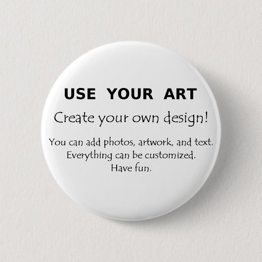 Verwenden Sie Ihre Kunst schaffen Ihre eigenen Button (Vorderseite)