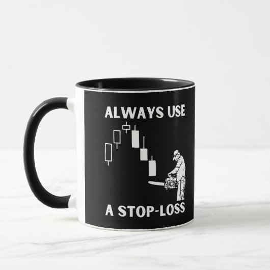 Verwenden Sie immer einen Stopp Loss im Handel Tasse (Links)