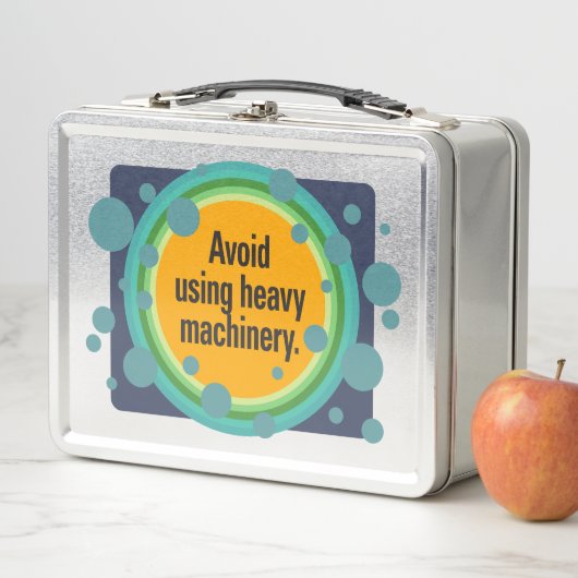 Verwenden Sie keine schweren Maschinen Radiale Bub Metall Brotdose (Beispiel)