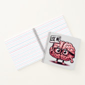 Verwenden Sie Me Funny Brain Notizblock (Innenseite)