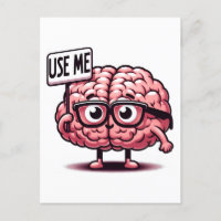 Verwenden Sie Me Funny Brain Sticker