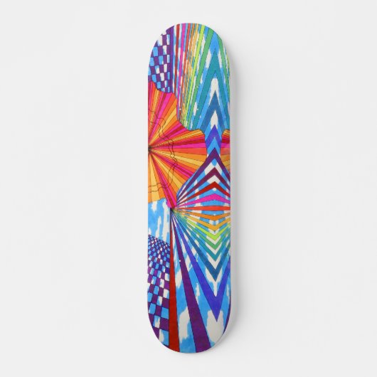 "Verwenden Sie nicht mit Drogen" Skateboard (Vorne)