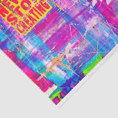 Verwenden Sie nie das Erstellen von Papiervorlagen Seidenpapier (Ausschnitt)