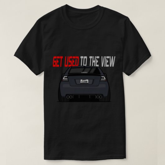 VERWENDEN SIE SICH AN DEN G8-BLICK T-Shirt (Design vorne)