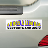 Verwenden Sie Tatsachen u. Logik! Autoaufkleber (Auf Auto)