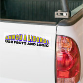 Verwenden Sie Tatsachen u. Logik! Autoaufkleber (Auf Lkw)