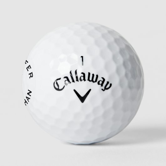 Verwenden von Dang-Ding-benutzerdefinierten Doppel Golfball (Logo)