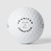 Verwenden von Dang-Ding-benutzerdefinierten Doppel Golfball (Vorderseite)