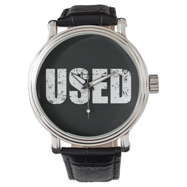 VERWENDET ARMBANDUHR (Vorderseite)