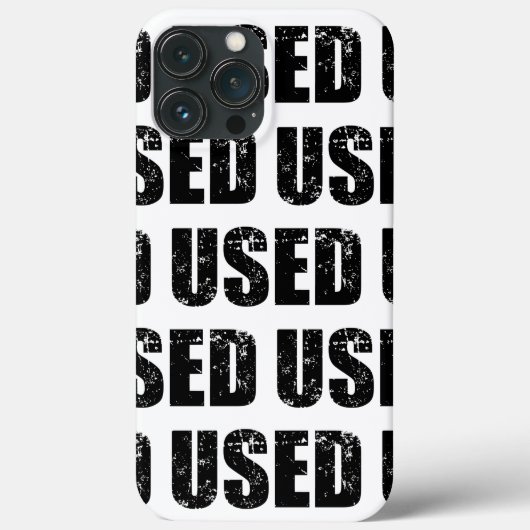 VERWENDET Case-Mate iPhone HÜLLE (Rückseite)