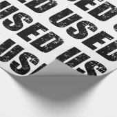 VERWENDET GESCHENKPAPIER (Ecke)
